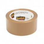 CINTA ADHESIVA DE EMBALAR 3M 48 X 100 MTS MARRON