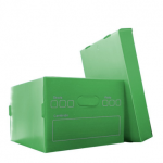 Caja archivo con tapa Polybox de 42,5 cms x 32,5 cm *25,5 cms VERDE