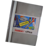 Carpeta Tapa Transparente A4 GRIS
