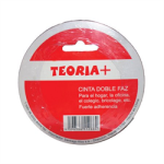 Cinta Doble Faz Teoría+ 18 mm x 17 m Pack x 10