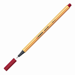 Marcador Stabilo Point 88 Rojo oscuro