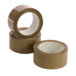 CINTA DE EMBALAR DE LUXE 48 X 45 MTS MARRON CAJA X 72 ROLLOS