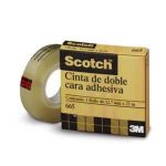CINTA DOBLE FAZ 3M CELOFAN MODELO 665 de 22,8 mts.