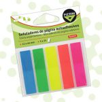 BANDERITAS SEÑALADOR DE HOJAS PACK PIZZINI COLORES INTENSOS