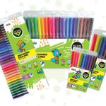 MARCADORES ESCOLARES PIZZINI FINOS X 10 COLORES