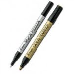 MARCADOR PLATA PILOT TRAZO FINO