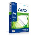 Papel Fotocopia A4 Autor 75g X 10 PAQUETES $ 193.98