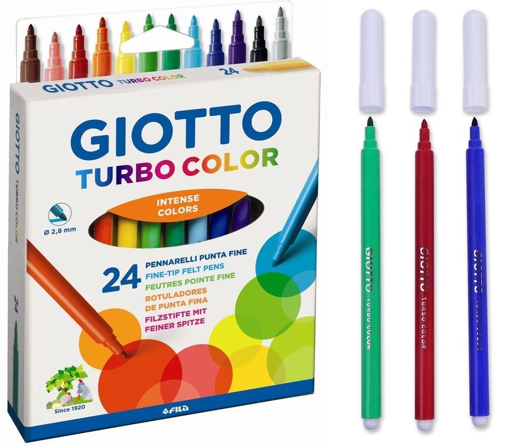8308 MARCADORES X 24 COLORES FINOS GIOTTO PAX - Imagen 1