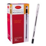 Bolígrafo Omega negro caja x 50 unidades