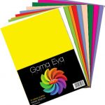 COMA EVA PACK X10 A4 RM GRUESAS COLORES SURTIDOS