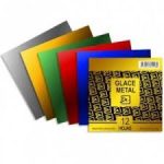 PAPEL GLACE MAZO COLORES METALIZADOS 12 HOJAS