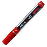 Marcador Stabilo Permanente caja x 10 color rojo