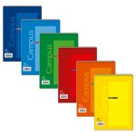 BLOCK RAYADO CON ESPIRAL A5 RAYADO CAMPUS 70 HOJAS