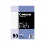 BLOCK RAYADO SIN ESPIRAL A5 CUADRICULADO CAMPUS 70 HOJAS