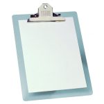 TABLA CON MANITO MAKROPAPER A4 GRIS CLARO