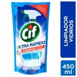 LIMPIAVIDRIOS CIF REPUESTO DE 450 CC SACHET