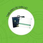 TABLERO ACRILICO 40 CMS X 50 CMS ( 1/4 WT)  PIZZINI + VALIJA PORTATABLERO - Imagen 2