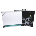 TABLERO ACRILICO 50 CMS X 60 CMS  PIZZINI + VALIJA PORTATABLERO