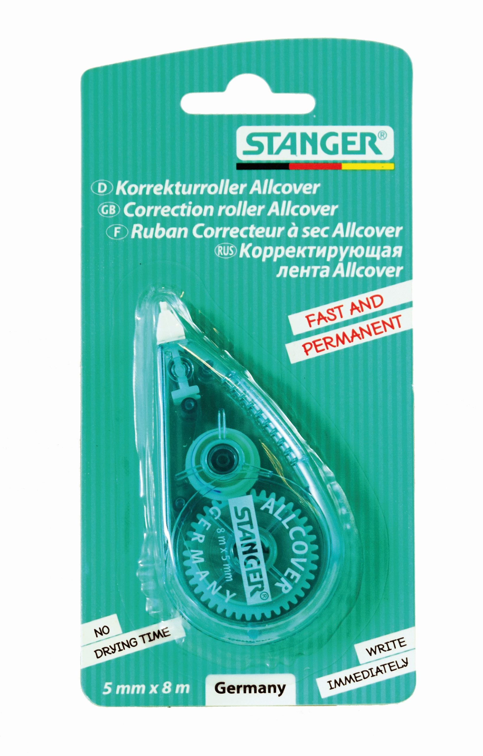Corrector Cinta Stanger All Cover calidad máxima alemana contiene 8 metros - Imagen 2