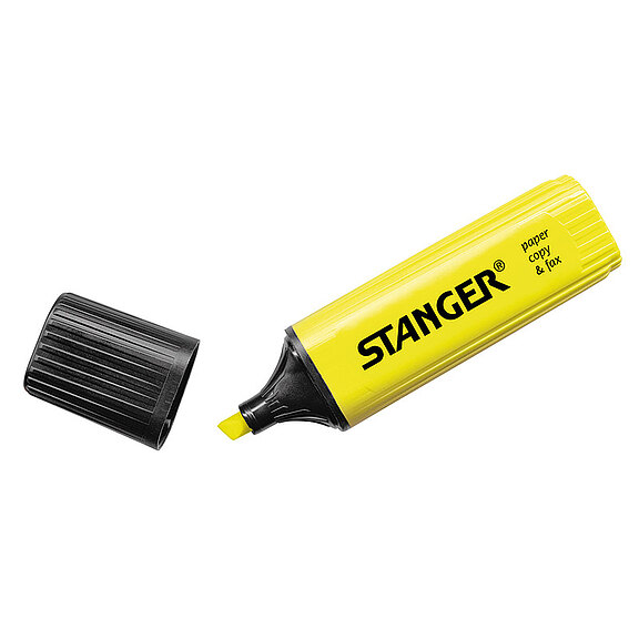csm_produkte_marker_1_d042e11a60 MARCADOR DESTACADOR FLUO STANGER AMARILLO ( ALEMÁN) CHATO - Imagen 1