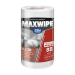 ROLLO DE LIMPIEZA MAX 70 ELITE PROFESSIONAL PACK 6 ROLLOS DE 88 PAÑOS IP2124 REUTILIZABLES