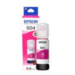 TINTA BOTELLA EPSON MODELO 504 COLOR MAGENTA