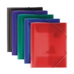 Carpeta con elásticos plásticas A4 ( consulta stock de colores)