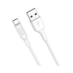 CABLE SOARER USB-A A USB-C WHITE 1M HOCO X25